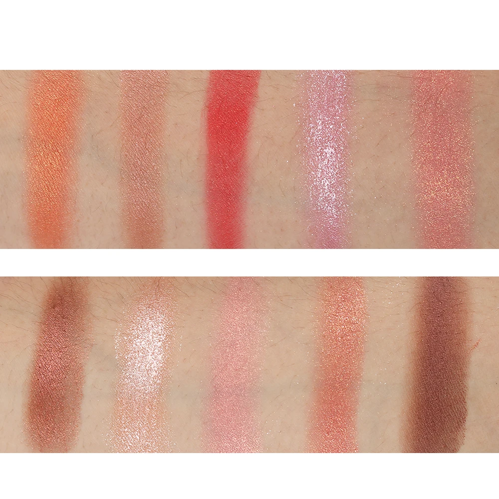 GOGO TALES 10 видов цветов Минеральные тени для век Палитра телесного цвета дымчатые