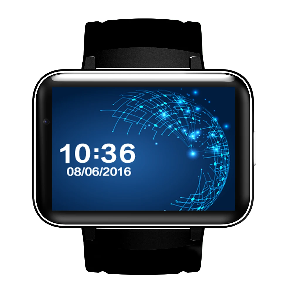 Sepver Новое поступление S06 Смарт часы Android 4.4 2.2 "IPS экран MTK6572 512 МБ + 4 ГБ SmartWatch с сим