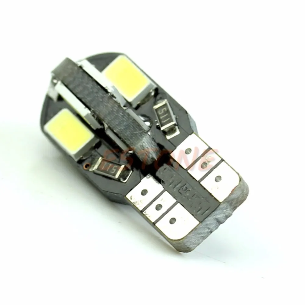 T10 8-светодиодный 5730 SMD 194 168 W5W клиновидный боковой задний автомобильный яркий