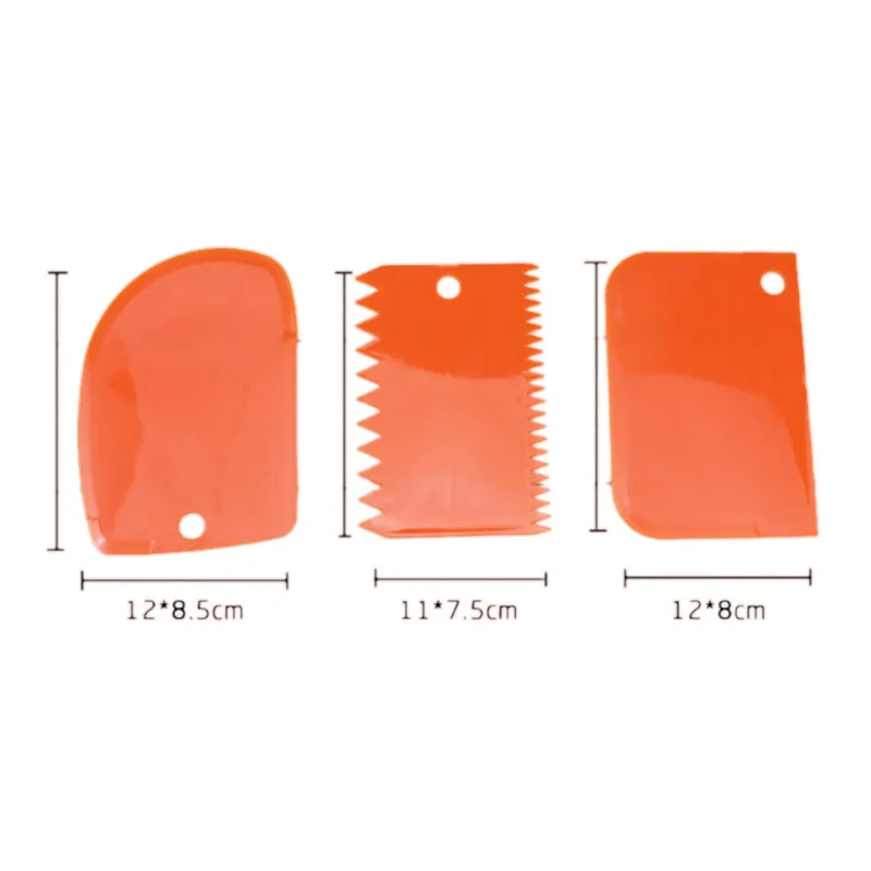 3 шт./компл. нож для выпечки торт Хлеборезка выпечка скребок инструментов лезвие