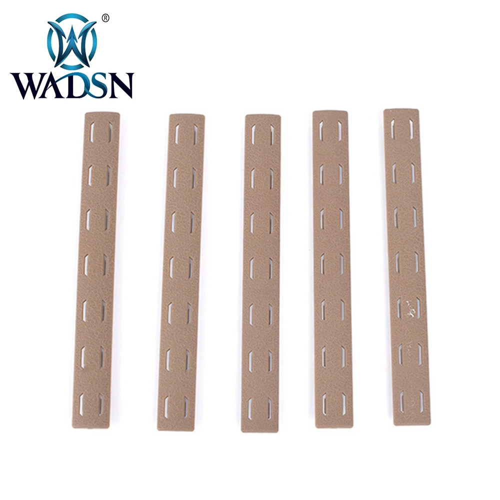 BCM M-Lok Rail panel Kit(5 шт.) WADSN тактический страйкбол M-LOK полимер Handguard Picatinny rail Cover Set(5 шт.) MP0214