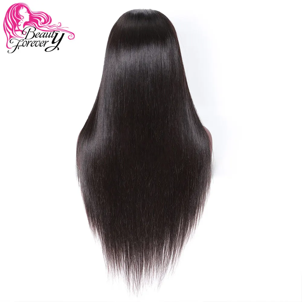 BeautyForever полностью кружевные человеческие волосы парики прямые бразильские remy Wig14