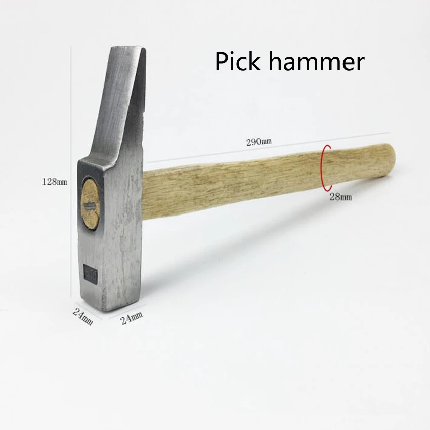 1PC High Quality Durable Construction Household machinist hammer and pick Wooden handle Hammer Repair Hand Tool | Инструменты