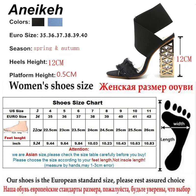 Aneikeh/Новинка года; Летние сандалии; модные женские туфли-лодочки в римском стиле с эластичной лентой и кисточками; пикантные женские сандалии-гладиаторы на высоком каблуке