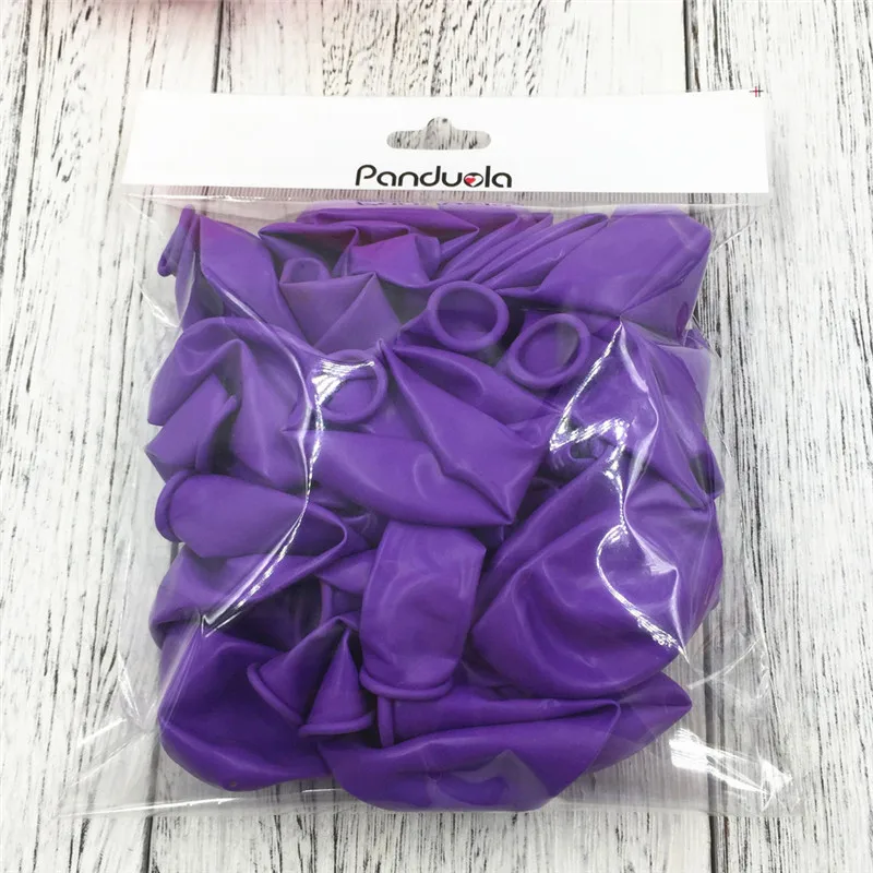 purple Перламутровые латексные воздушные шары, надувные свадебные шары, детские украшения для дня рождения, воздушные шары, 30 шт./лот, высокое качество - Цвет: purple