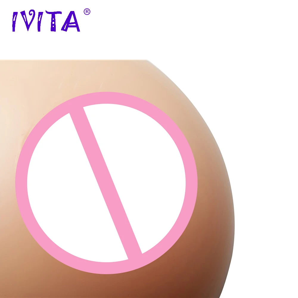 IVITA 2400 г КАПЛЕВИДНАЯ Силиконовая грудь формы и поддельные для трансвеститов