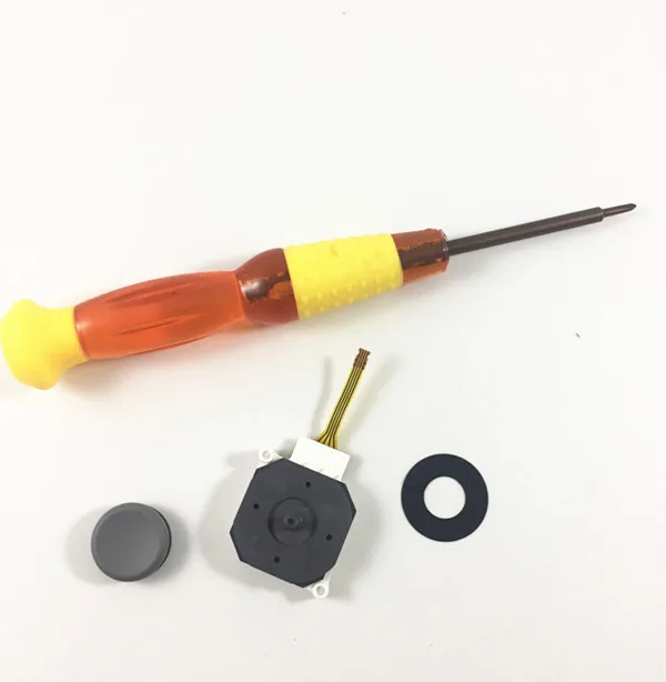 Запасные детали 4 в 1: задняя крышка + аналоговый 3D Джойстик прокладка аналогового