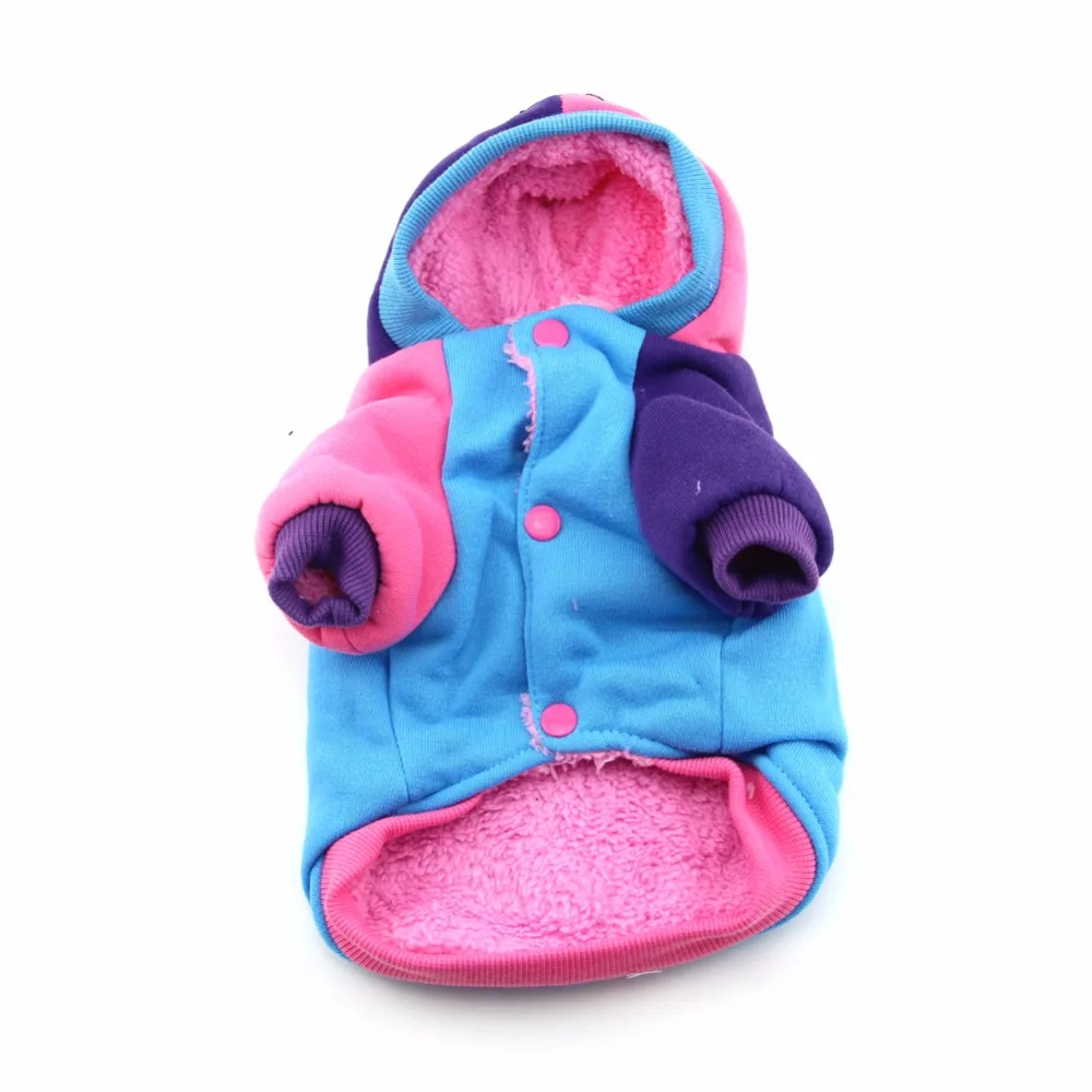 Модная популярная мягкая осенне зимняя теплая одежда для собак комбинезон