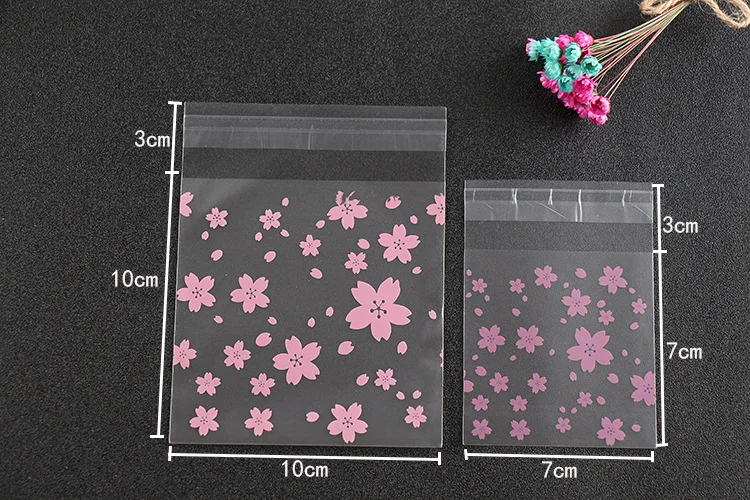 500 шт. пластиковые пакеты для упаковки конфет и печенья | Дом сад