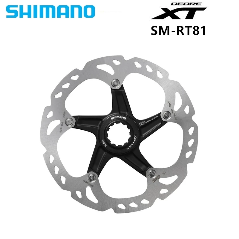 Shimano XT Rt Mt800 Центральный замок дисковый ротор с внешним Lockring диск Rt81 160 мм 180 203 |