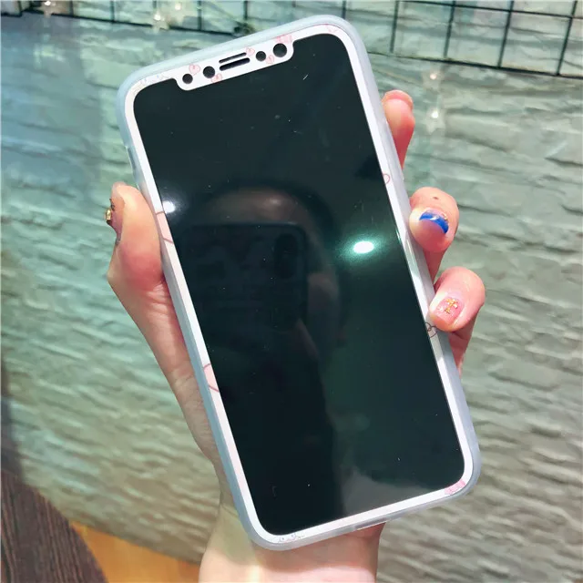 Мультфильм Сейлор Мун My Melody узор закаленное стекло для iPhone 7 8 Plus защита экрана защитное стекло пленка для iPhone X XS