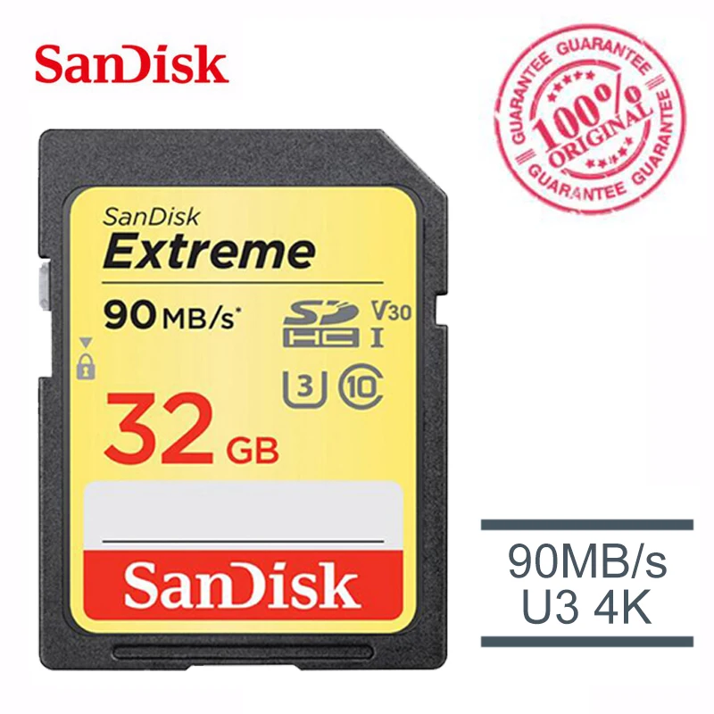 Карта памяти SanDisk SD класс 10 U3 SDHC 8 ГБ 4|Карты памяти| |