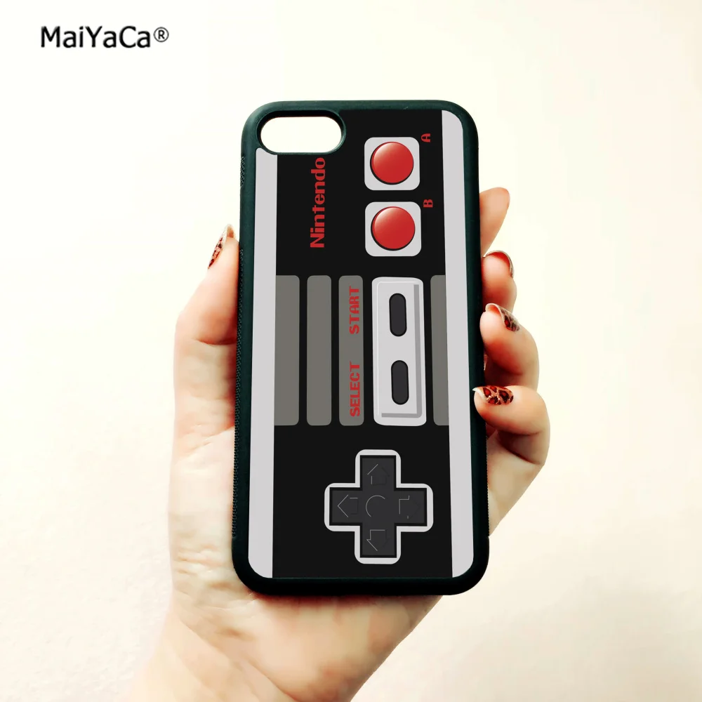 Чехлы для телефонов с мягкими краями и игровым контроллером в стиле ретро apple iPhone