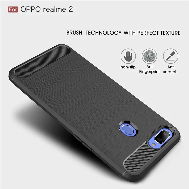Realme Case Oppo 2 Cover Shockpfoor Armor Rubber Phone For OPPO Silicone Shell Fundas |