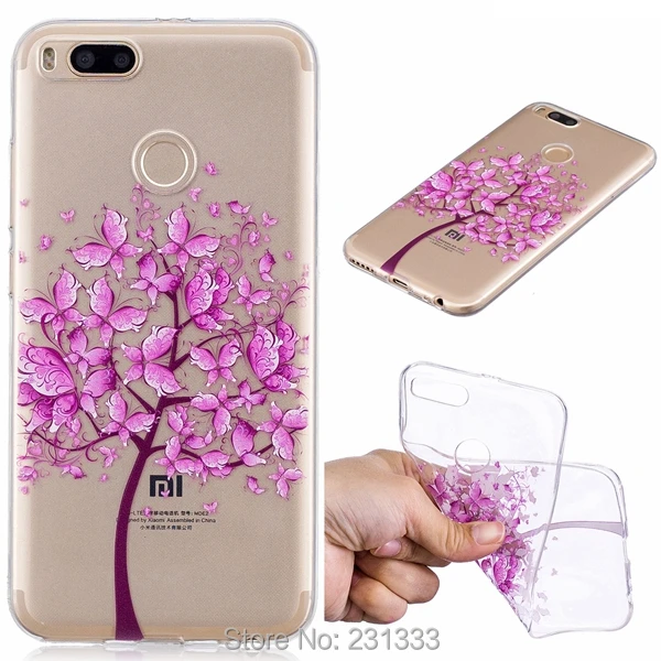 C-ku для Xiaomi 6 MI6 5X 6X MAX 2 Redmi 5 5A 4X NOTE Мягкий ТПУ IMD чехол с рисунком единорога панда лист