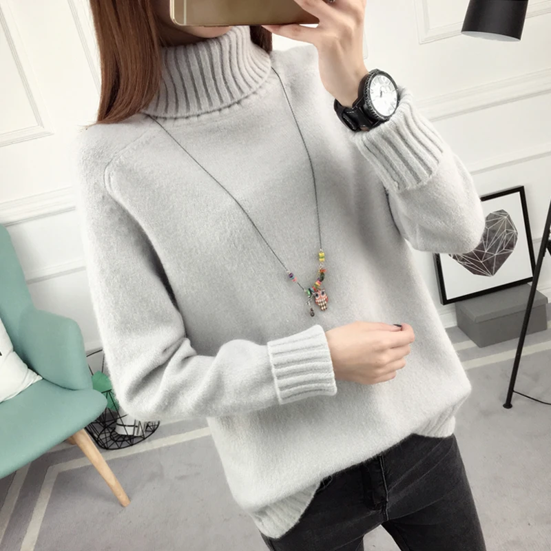 OHCLOTHING 2017 Новинка Зима Весна длинный рукав волос женский корейский Свободный