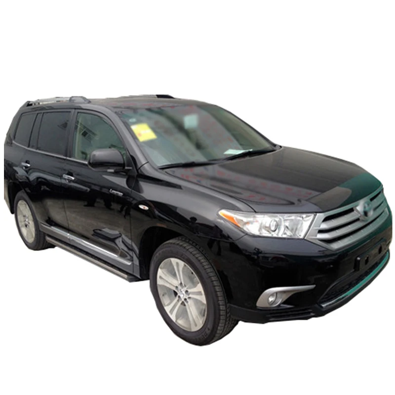 Алюминиевая Беговая доска для Toyota Highlander 2012 2013 боковая ступенчатая панель Нерф