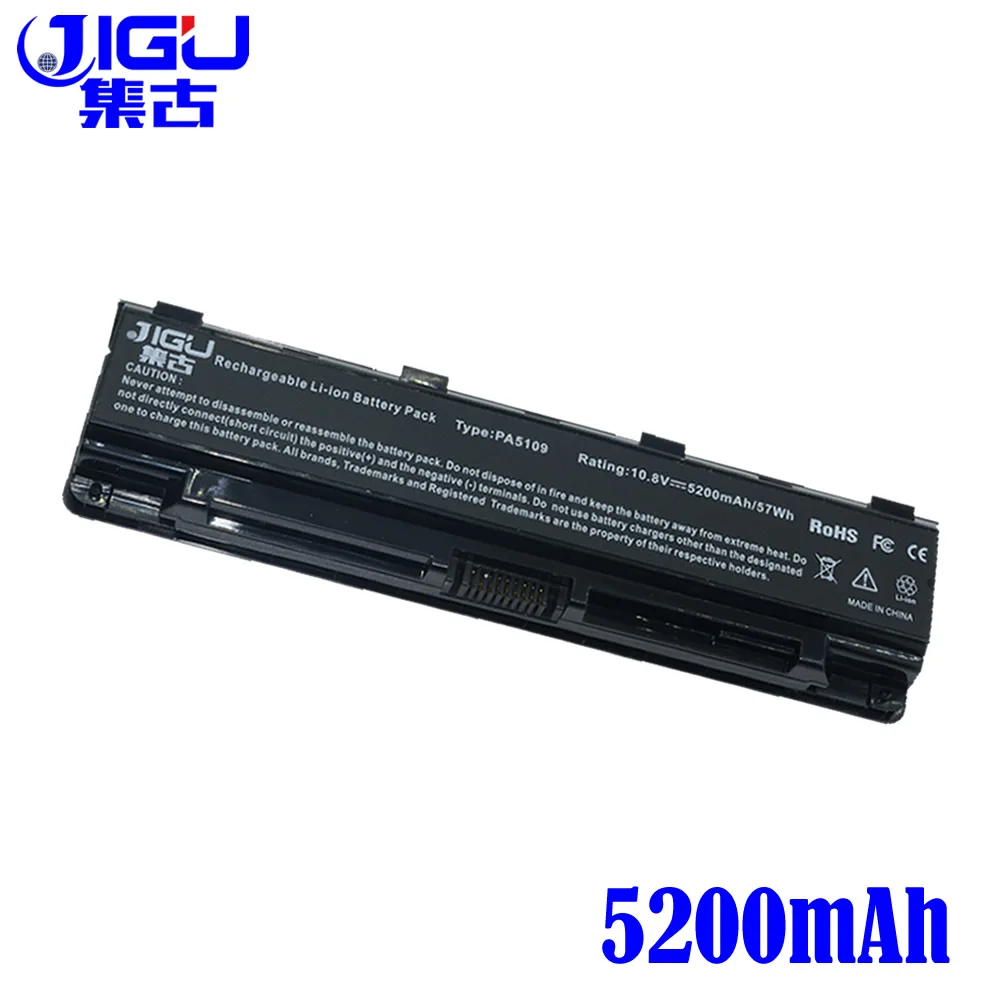 JIGU ноутбука Батарея PA5108U 1BRS для Toshiba C40 C45 C50 C50T C55 C55D C75 C75T C840 C840D C805 C805D|laptop battery|battery for