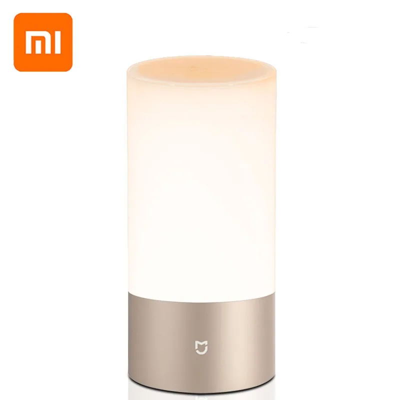 Оригинальная прикроватная лампа Xiao mi jia mi Yeelight, настольная, домашняя, 16 mi llion, RGB, сенсорное управление, Bluetooth, Wi-Fi, для mi home APP
