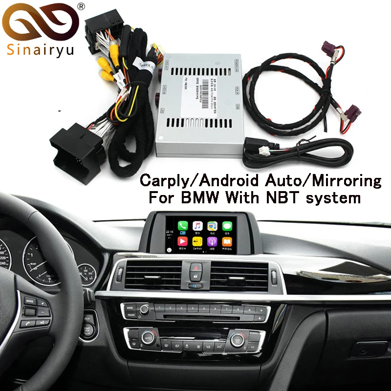2019 Новый IOS Mirrorlink автомобиля Apple Airplay Android Auto CarPlay коробке для BMW 1 2 3 4 5 7 серии X3 X4 X5 X6