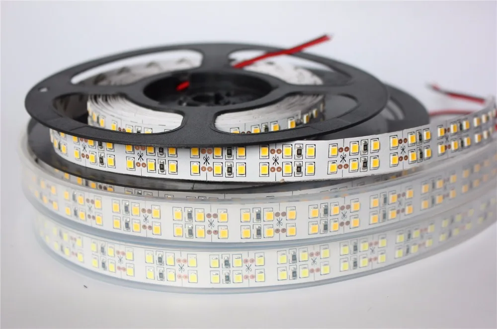 Водонепроницаемая гибкая светодиодная лента 240 светодиодов s/m SMD2835 12 В 5 м|row led