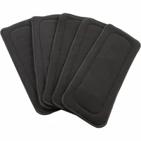 Baby Cloth Bamboo Charcoal Diapers With Bamboo Charcoal Insert 5 layer For Cloth Diapers