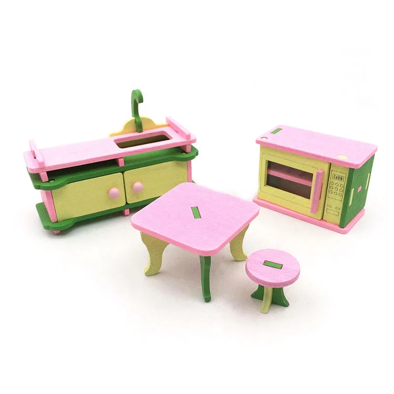 Наборы для творчества dollshouse развивающие игрушки 3D стерео пазл домашняя кукла