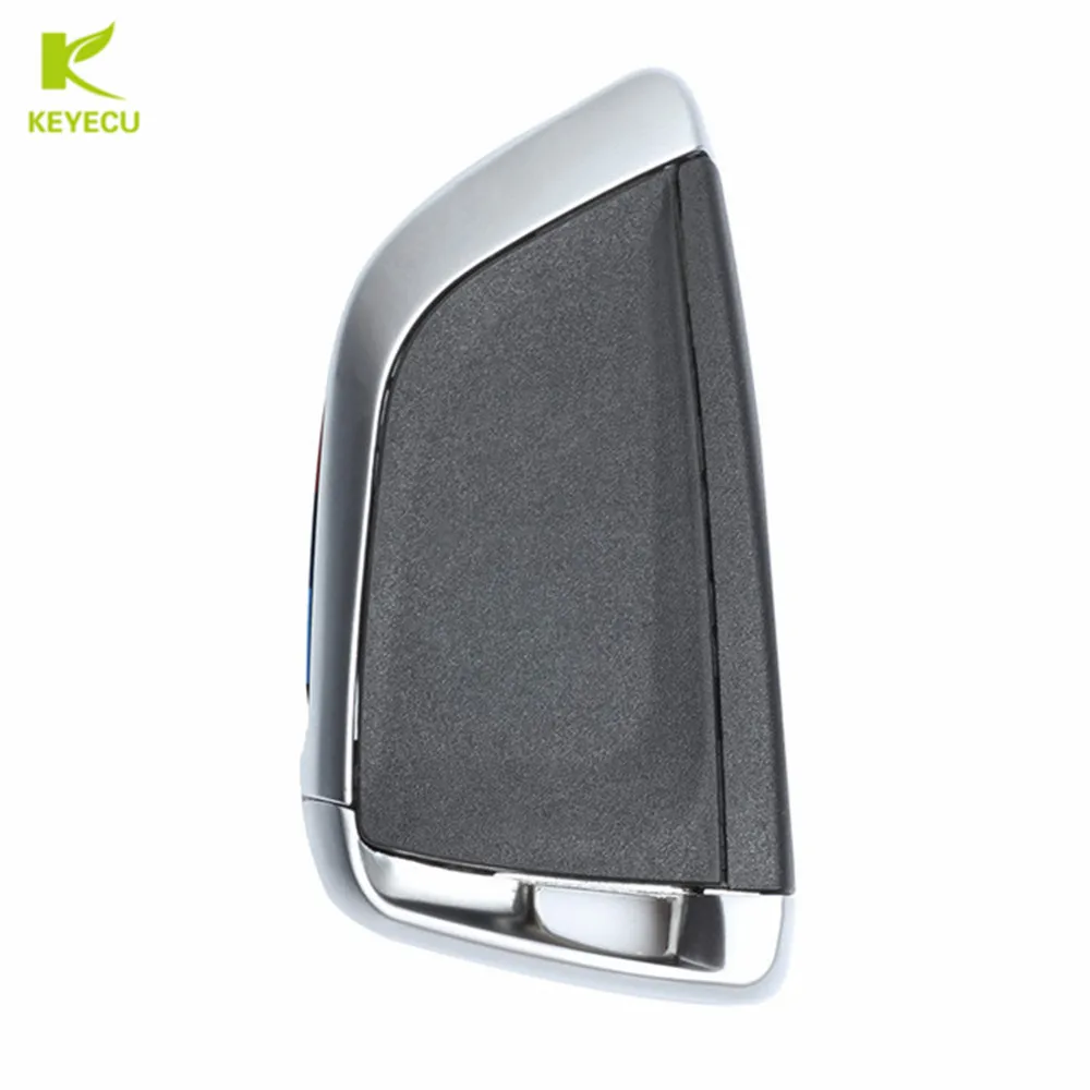 

KEYECU OEM Genuine SMART KEY FEM PROXIMITY black/silver Remote 4 Button 434MHz for BMW 3 5 Series X5 X6 2014-2019 FCC: NBGIDGNG1