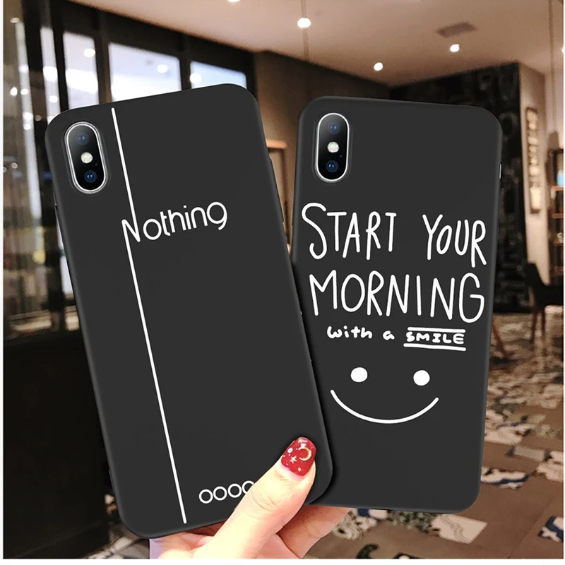Lovebay Мягкий ТПУ узор матовый чехол для iphone 7 8 6 6S Plus XS Max XR X чехол для пар Луна планета чехол для iphone 5 5S se