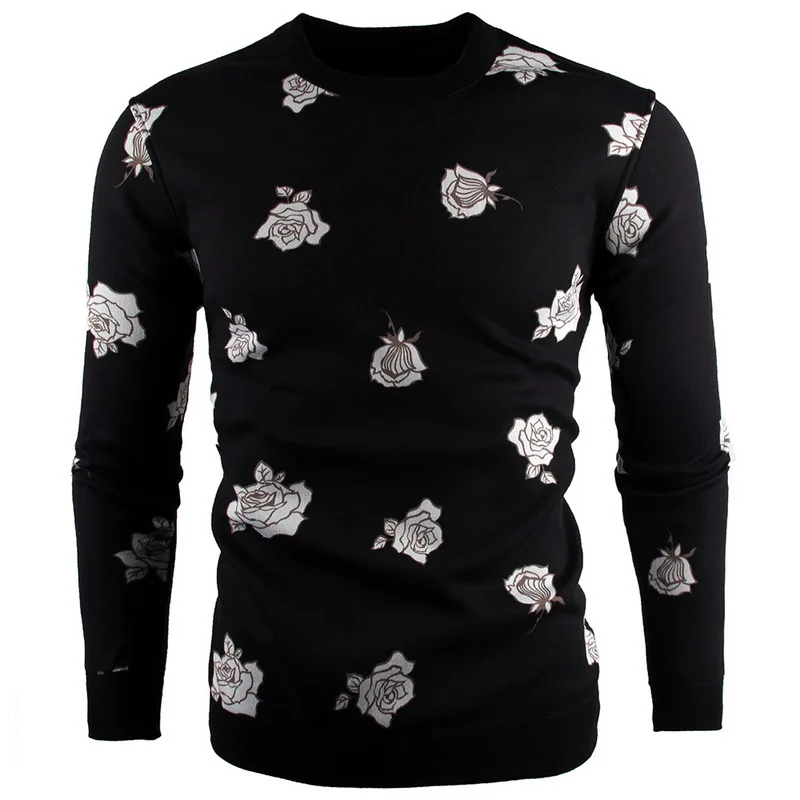 

Spring Autumn Sweaters 2017 New Sweaters Men Fashion Autumn Patchwork Knitted Pullover Men O-Neck Casual Men Sweater XXXL