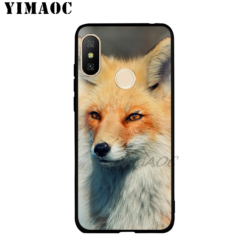 Мягкий чехол YIMAOC с рисунком лисы для Xiaomi Redmi Note 7 6 6A 5 4 4X 4A 5A S2 7A GO K20 Plus Pro |