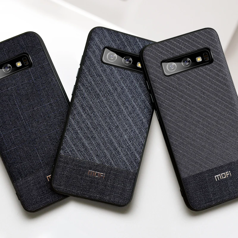 Чехол для Samsung S10 Plus S10E Mofi чехол-накладка Galaxy чехол E тканевый хлопковый костюм s10e |