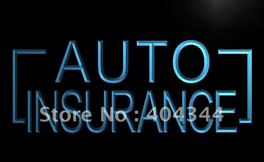 LB793- Auto Insurance Car Display LED Neon Light Sign home decor crafts | Дом и сад