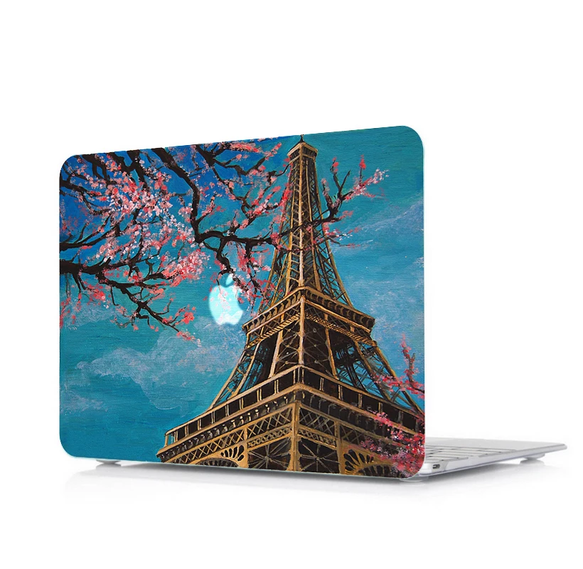 Чехол для ноутбука + чехол клавиатуры пленка экрана Apple Macbook Air 11 13 Pro 15 Touch Bar Retina 12
