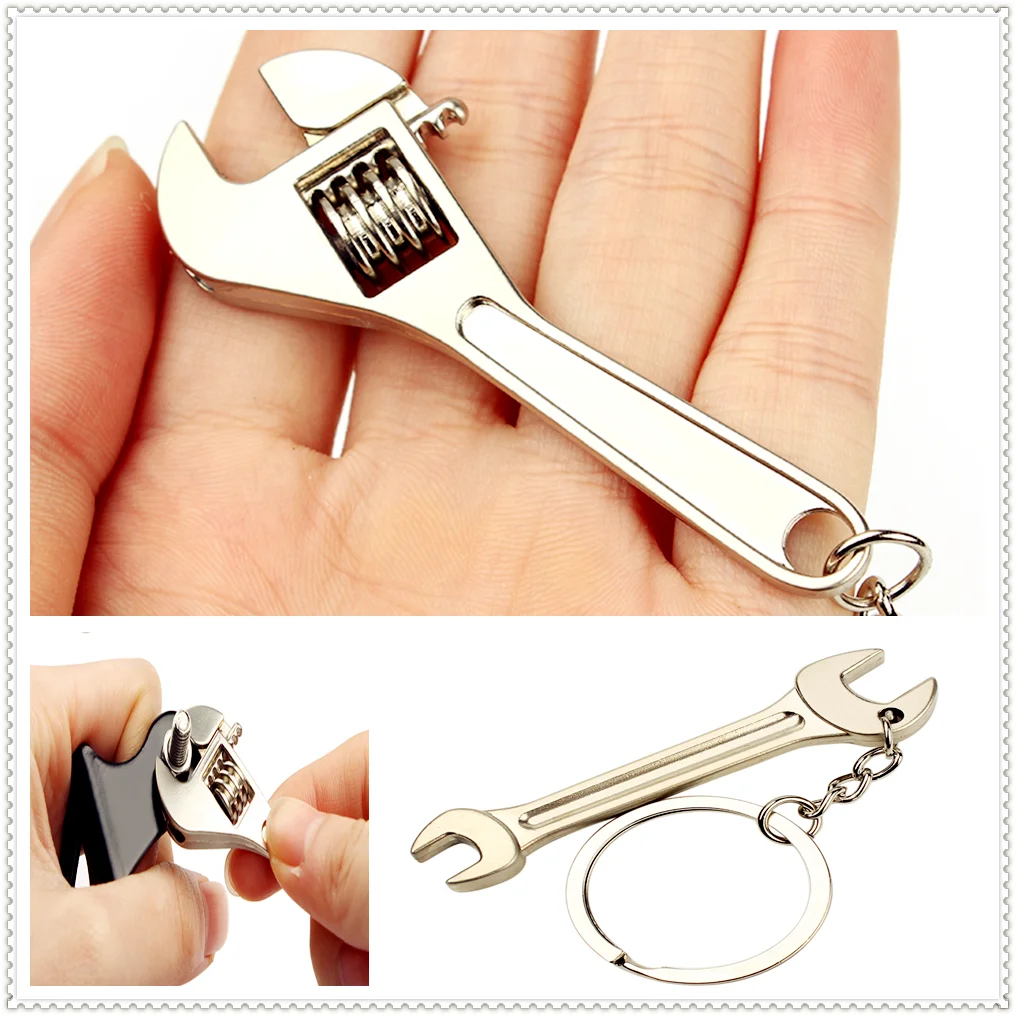 Гаечный ключ для автомобиля брелок ключей Volkswagen VW polo passat b5 b6 CC golf jetta mk6 tiguan Gol Touran 1 4