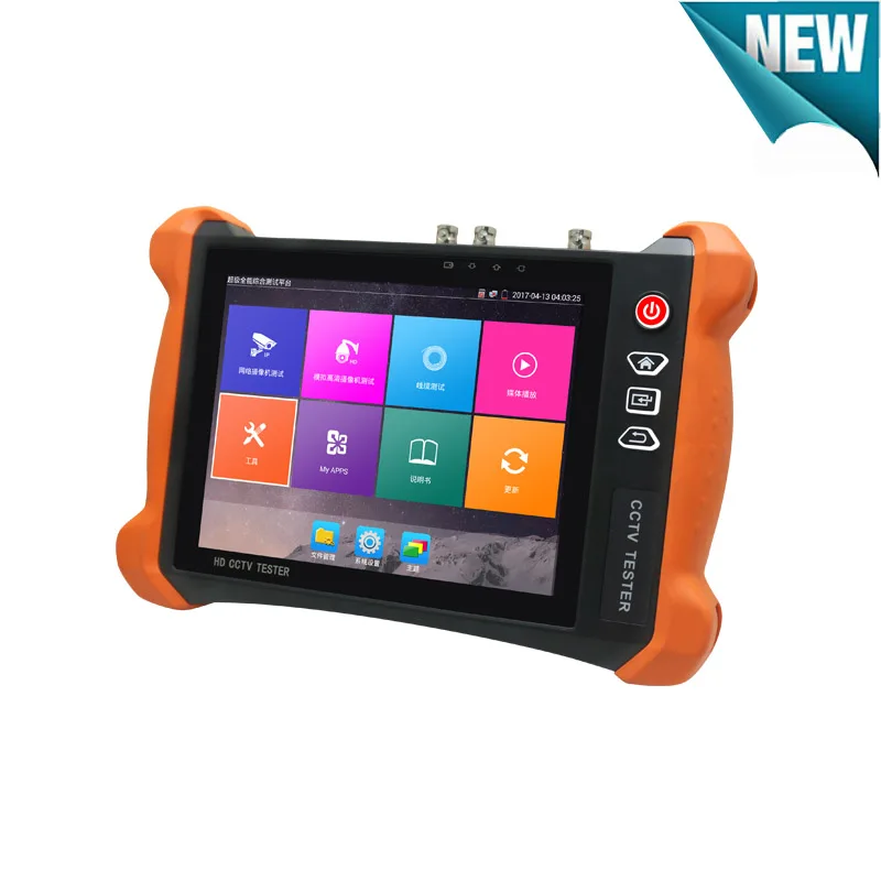 Новый IP тестер сенсорный экран H.265 4 К 8MP Камера AHD TVI CVI CVBS 5 в одном CCTV с