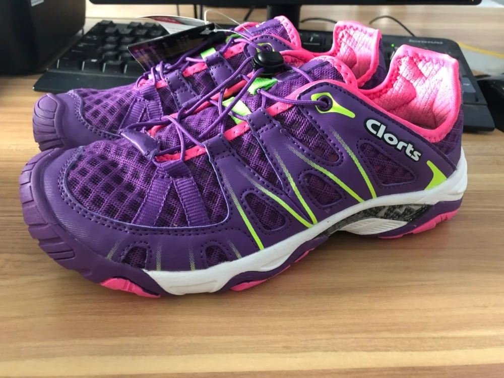 Женские кроссовки для улицы легкие быстросохнущие воды Нескользящие дышащие