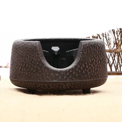 02 Tea Stove 0.9l, 1.1l, 1.2l плита древесного угля Японии чугунок плита Южной гладить плита Главная Ретро Чай Плита ручной работы специальные Чай комплект - Цвет: 02 Tea Stove