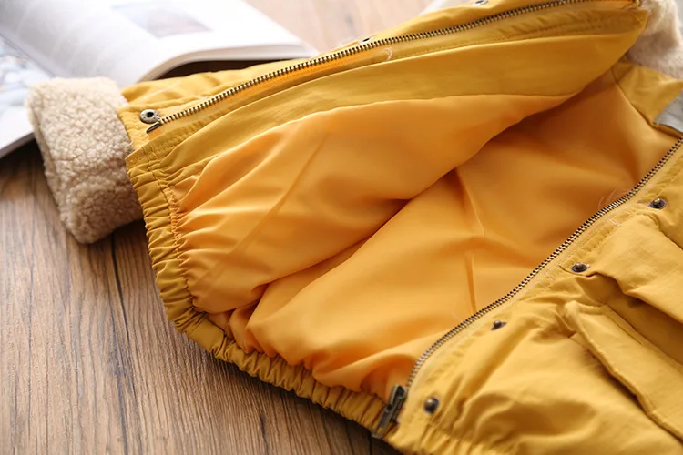 Зимняя утепленная одежда MESOLO с хлопковой подкладкой мягкая куртка из овечьей