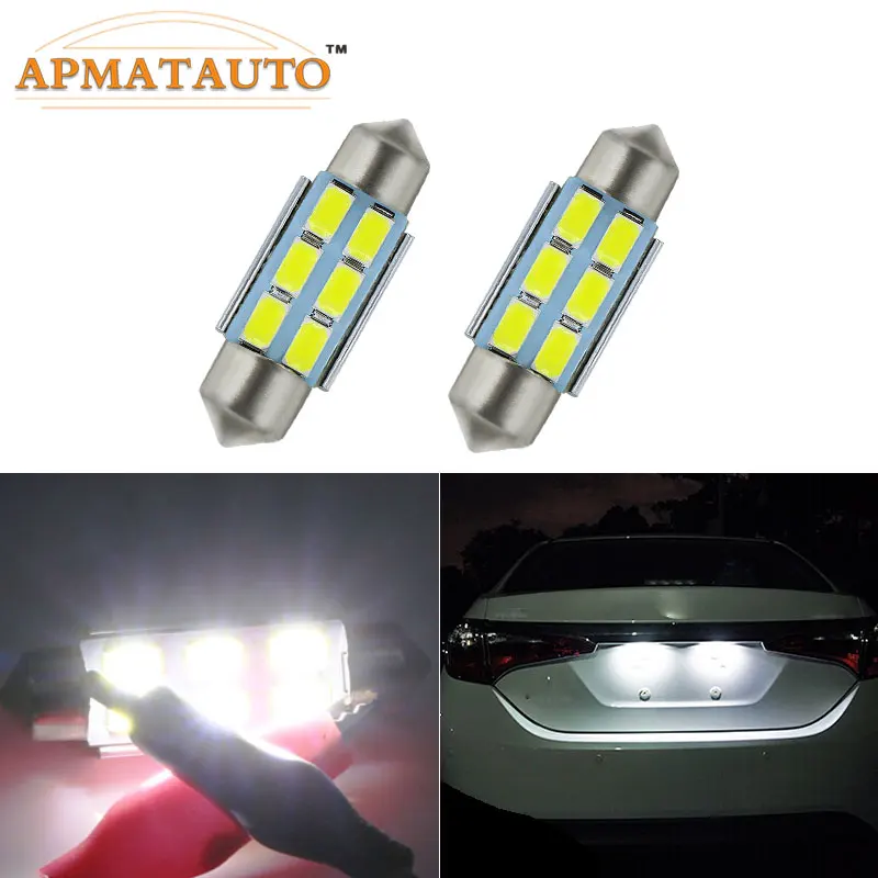 Светильник СВЕТОДИОДНЫЙ C5W для RENAULT Megane II Renault Scenic Fluence Лагуна и т. Д. без ошибок 2x36