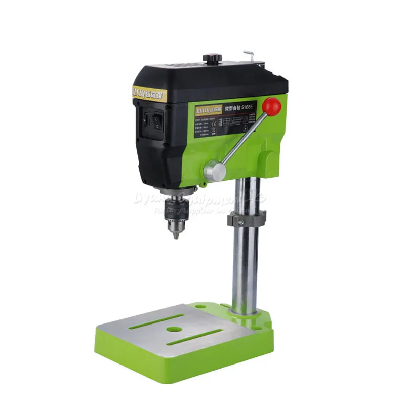 

Mini Electric Drilling Machine Variable Speed Micro Drill Press Grinder Pearl Drilling DIY Jewelry Drill Machines 5168E