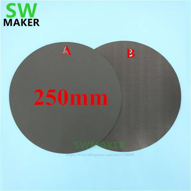 250 мм круглая магнитная клейкая лента для печати наклейка сборки FlexPlate A + B DIY