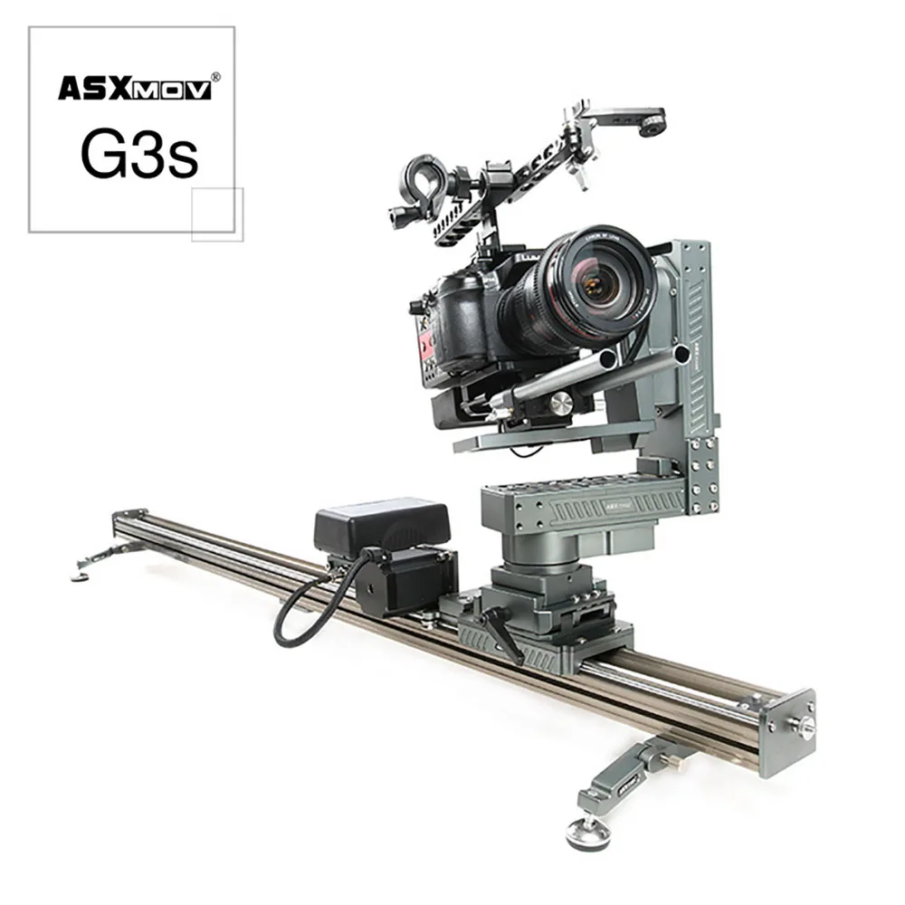 ASXMOV G3S механизированная камера слайдер Долли таймлапс видео стабилизатор