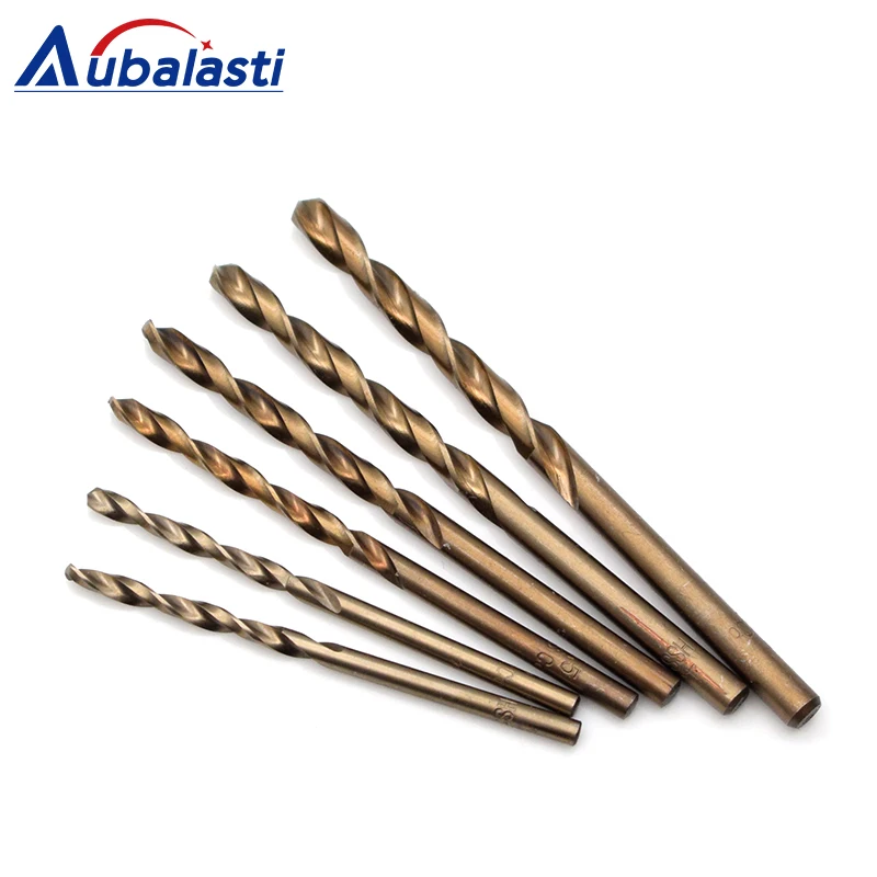 Stainless Steel Bit Titanium Plated Twist Drill Hand Electric Straight Shank Extended Metal Diameter 1mm-3.2mm | Инструменты