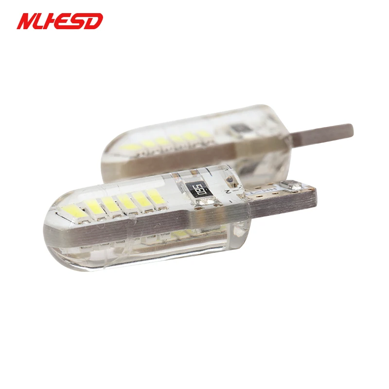100 шт. ошибок T10 светодиодный w5w 158 168 194 4014 t10 12smd SMD СВЕТОДИОДНЫЙ Автомобиля замена