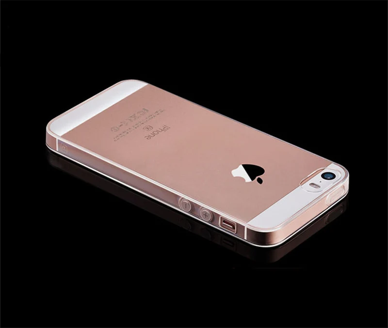 Nfh ультратонкий прозрачный мягкий чехол из ТПУ для apple 5 iPhone 5S противоударный защитный тонкий чистый чехол на 5 SE силиконовый чехол