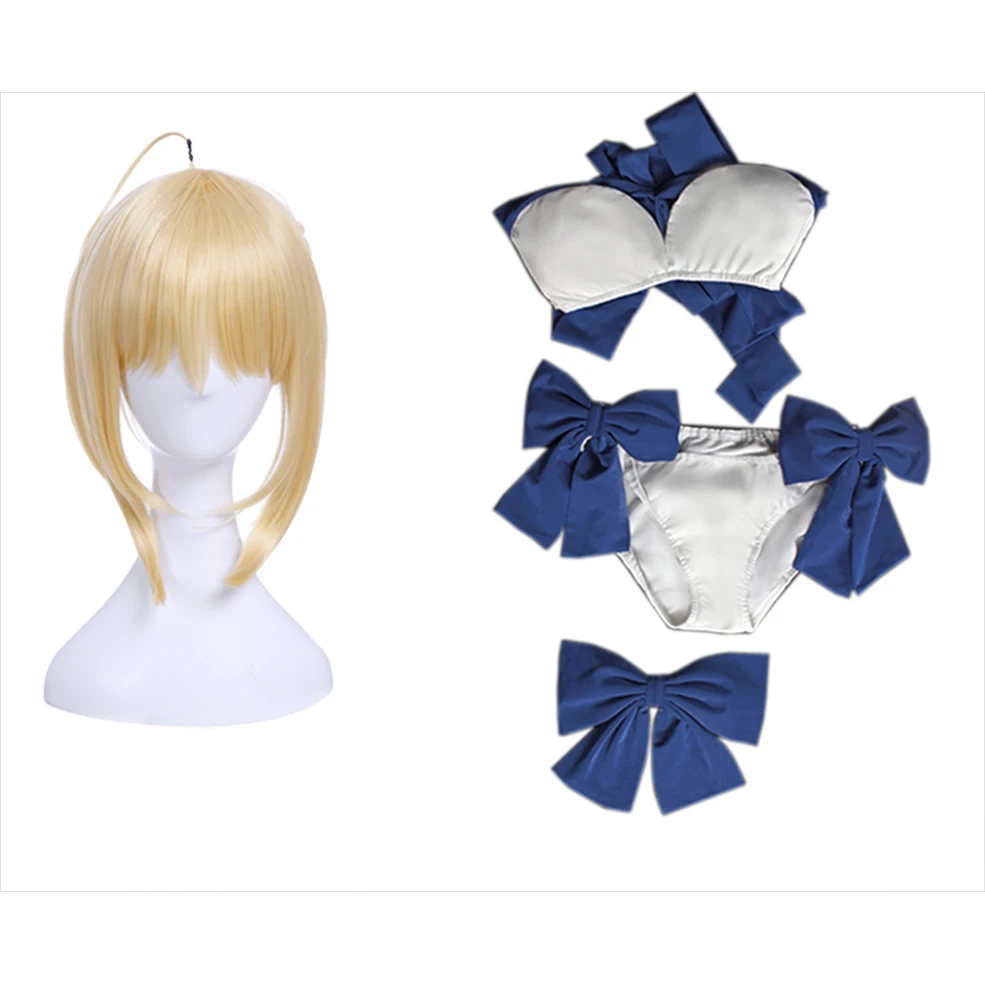 ROLECOS японского аниме Fate Stay Night Altria Pendragon косплей костюм бикини Zero Saber Arturia