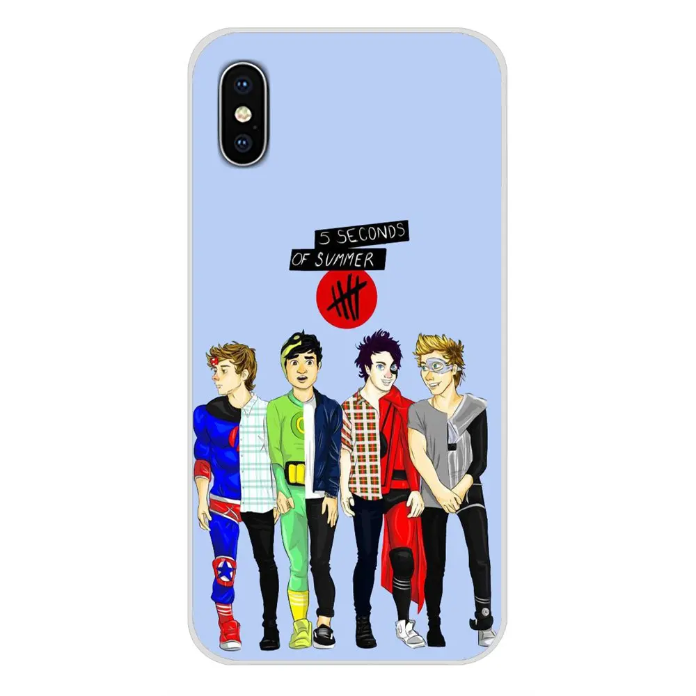 Аксессуары чехол для Air 5 Seconds of Summer 5SOS sony Xperia Z (Сони Иксперия З) Z1 Z2 Z3 Z5 компактный M2