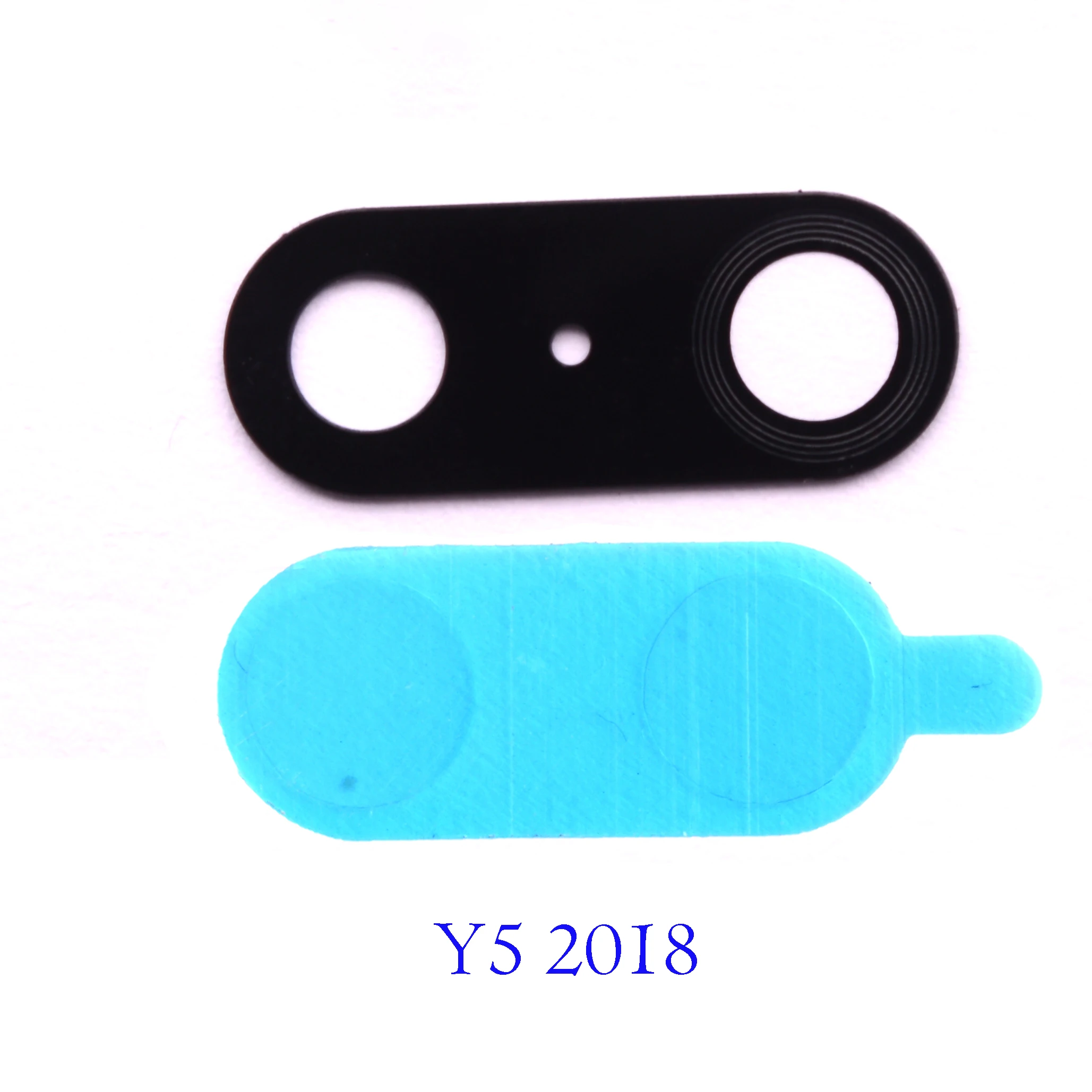 2 шт./лот для Huawei Y5 2018/prime настоящая оригинальная стеклянная линза задней камеры |
