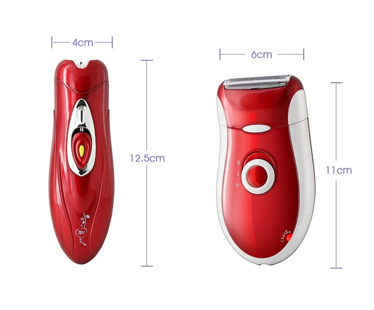 Kemei перезаряжаемый женский эпилятор электрический Бритва для волос удаление